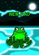 New Pad Moving Card created by Cheeky Boar