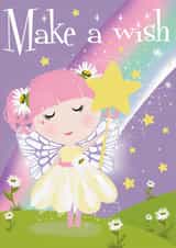Make A Wish Fairy Birthday Card created by HelenFaerieArt