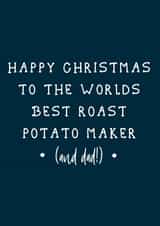 Dad Christmas card created by Ain't It Fun