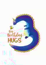 Big Hug Birthday Card created by Gauri Wandalkar
