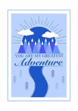 My greatest adventure card created by Monzino Creations
