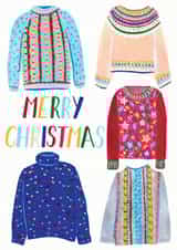 Christmas Jumper Card created by Katie Whitton Design