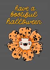 Funny cheeky Halloween card created by Lena Lapina