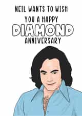 Neil Diamond Anniversary  created by Daniella Illustrates 