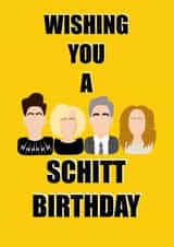 WISHING YOU A SCHITT BIRTHDAY created by Sassy Makes