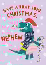 Have a Roar-some Xmas, Nephew created by Zoe Spry