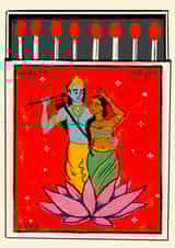 Rama & Sita Diwali Card created by The Potato Diary