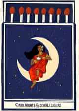 Diwali Lights Card created by The Potato Diary