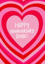 Happy Anniversary Babe! created by @pepperpeachillustrations