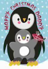 Happy Christmas Daddy Penguin created by @AimeeStevens.Design