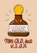V.S.O.P Birthday card created by Lena Lapina