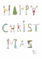 Happy Christmas Party People created by Aimee Beaven