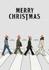 2 meters beatles christmas / Abbey Road created by Jamie Lindsay