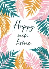 Pretty New Home Card - Plants - Happy New Home created by Emma Charlotte Creates