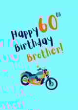 Happy 60th Birthday Brother! created by Karen Illustrates