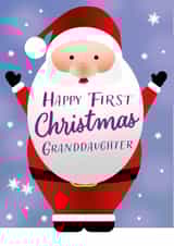 Happy 1st Christmas Granddaughter created by Yeti Design