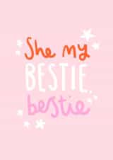 Bestie Card created by Charley Muttitt