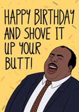 The Office Birthday Card created by Luke Oxtoby