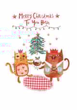 To You Both Christmas Cats created by Lindsay loves to draw
