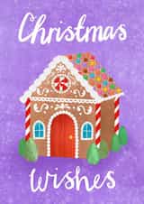 Gingerbread House Christmas Card  created by PearlyPea 
