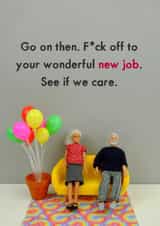 Wonderful New Job created by Bold & Bright Cards