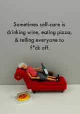 Self Care created by Bold & Bright Cards