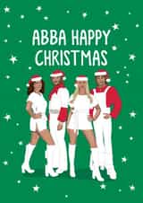 ABBA Happy Christmas created by Sassy Sarah