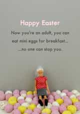 Mini Egg Breakfast created by Bold & Bright Cards