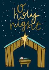 O Holy Night Christmas Card created by Dottypink Designs