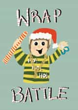 Wrap battle Christmas card created by LittleTalesByGem