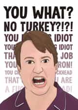 Peep Show Christmas Card - No Turkey - Mark Corrigan created by Bonne Nouvelle