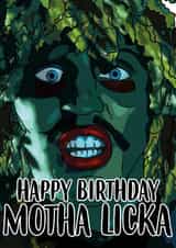 Old Gregg Birthday Card - The Mighty Boosh created by Grizzly Paper Craft