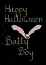 Happy Halloween Batty Boy created by Daniel Hill