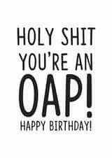 OAP BIRTHDAY CARD created by Luella York