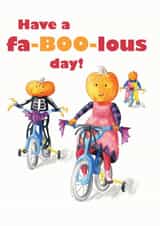 Celebration Pumpkin Halloween Pun Card created by Vicky Kuhn