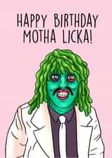 Old gregg birthday card  created by Swish & Scribble
