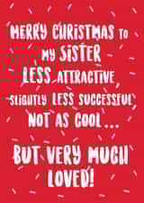Merry Christmas Sister created by @Laura Lonsdale Designs