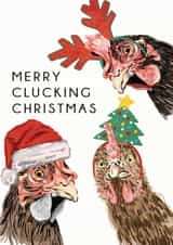 Merry Clucking Christmas created by Sophie Hilton Designs
