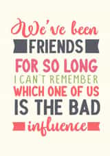 Friendship celebration Card created by Thankful Cards