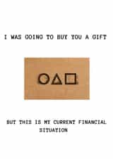 Squid Games inspired Card created by Ellie & Co