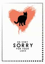 Pet bereavement - Cat created by Willow and Tweet Designs