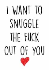 Snuggle You Card created by Kiss My Card