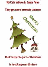 Cat Christmas created by Sarah Louise Carroll