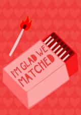 I'm glad we matched card created by Jade Muat-Dodd