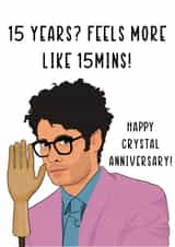 15th anniversary created by Daniella Illustrates