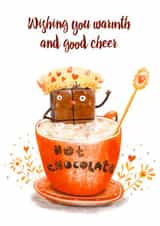 Hot chocolate created by Maria Bazykina