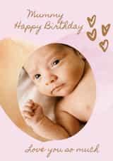 Personalised Birthday Photo Card created by Lovelier - mummy birthday photocard