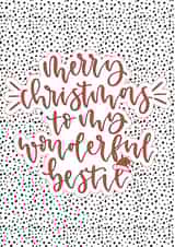 Merry Christmas To My Wonderful Bestie 1001 created by Cate Creates
