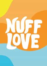 Nuff Love Caribbean Waves Card created by Tihara Smith