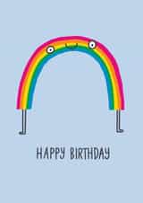 Rainbow Birthday Card created by Sophie Crichton